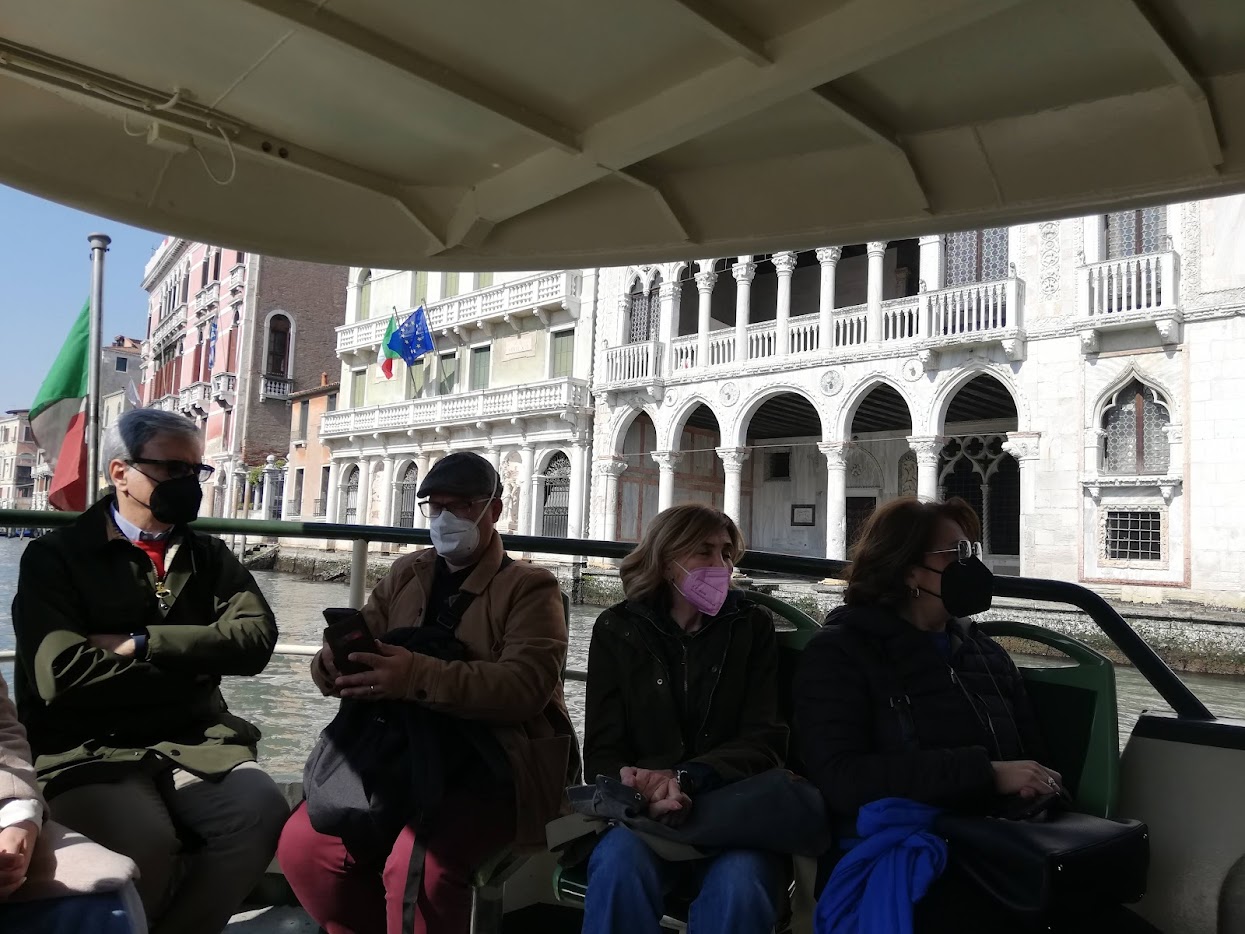 Venice Vaporetto ride 