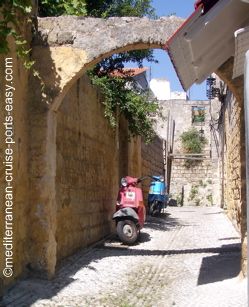 old town of rhodes photos