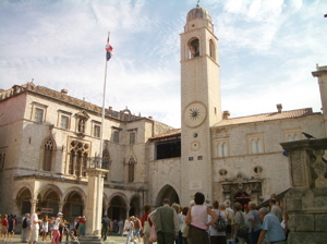 sponza palace, dubrovnik stradun photo sponza palace, dubrovnik stradun photo