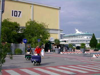venice cruise terminal, venice pier, venice port, venice pictures