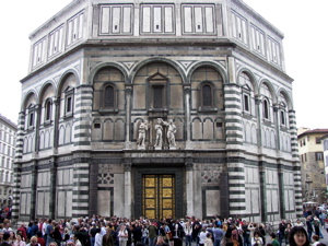 florence baptistery photo, gate of the paradise image
