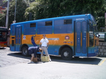 sorrento local bus, sorrento marina piccola, sorrento pictures