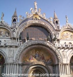 basilica di san marco photo, saint mark's basilica image, venice italy photos, venice pictures