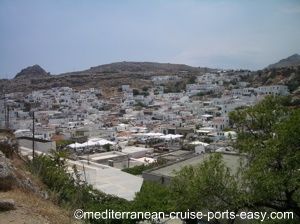 lindos town view