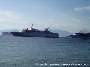 mykonos port image, mykonos cruise, cruise to mykonos