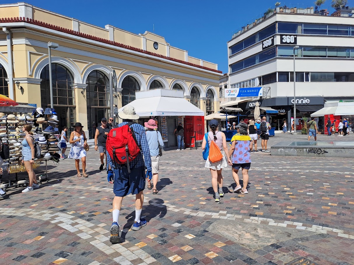 The monastiraki station Athens