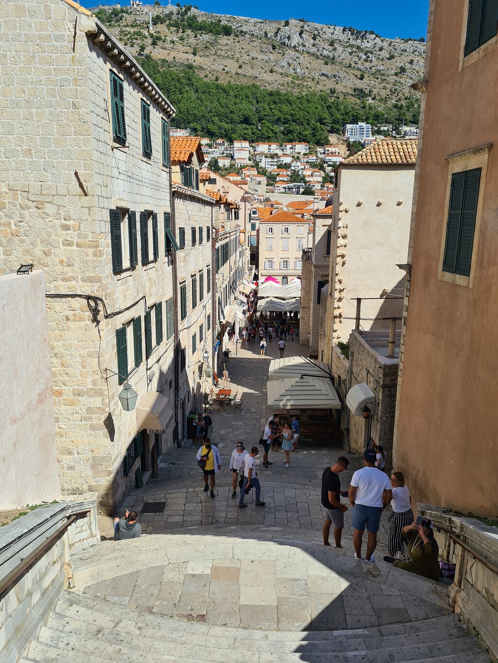 Streets of Dubrovnik Old town