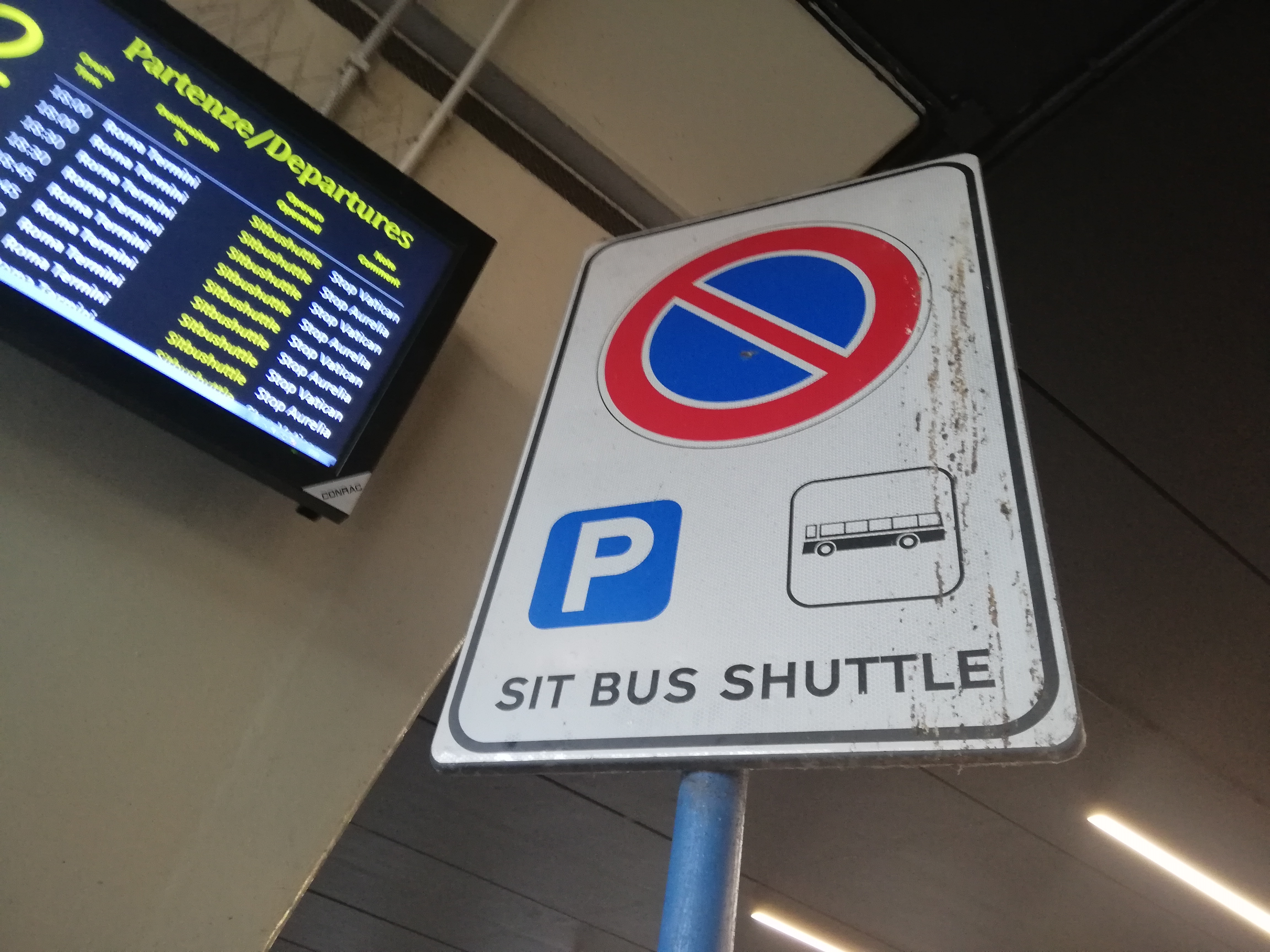 SIT shuttle bus from Fiumicino to Rome