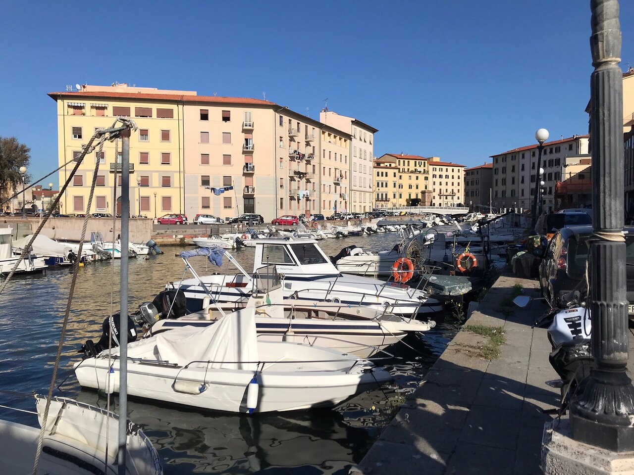 Venezia Nuova neigborhood in Livorno