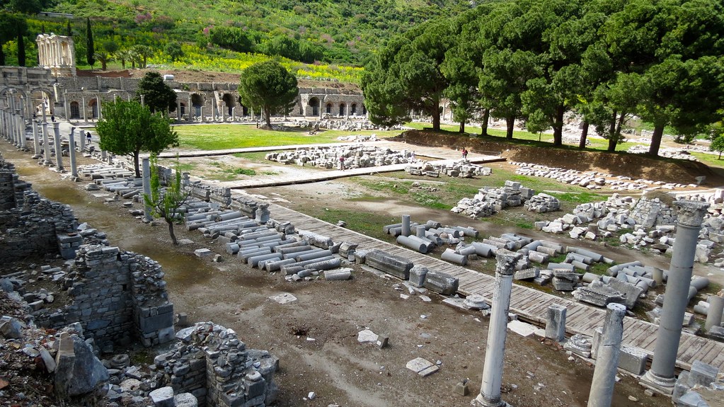 commercial agora ephesus image, commercial agora ephesus photo, commercial agora ephesus picture