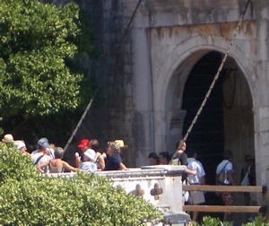 pile gate dubrovnik, dubrovnik wall