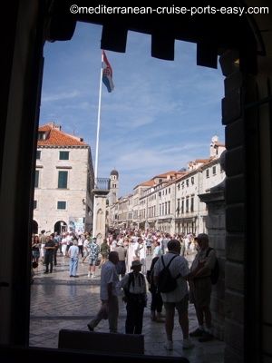 dubrovnik stradun, placa dubrovnik