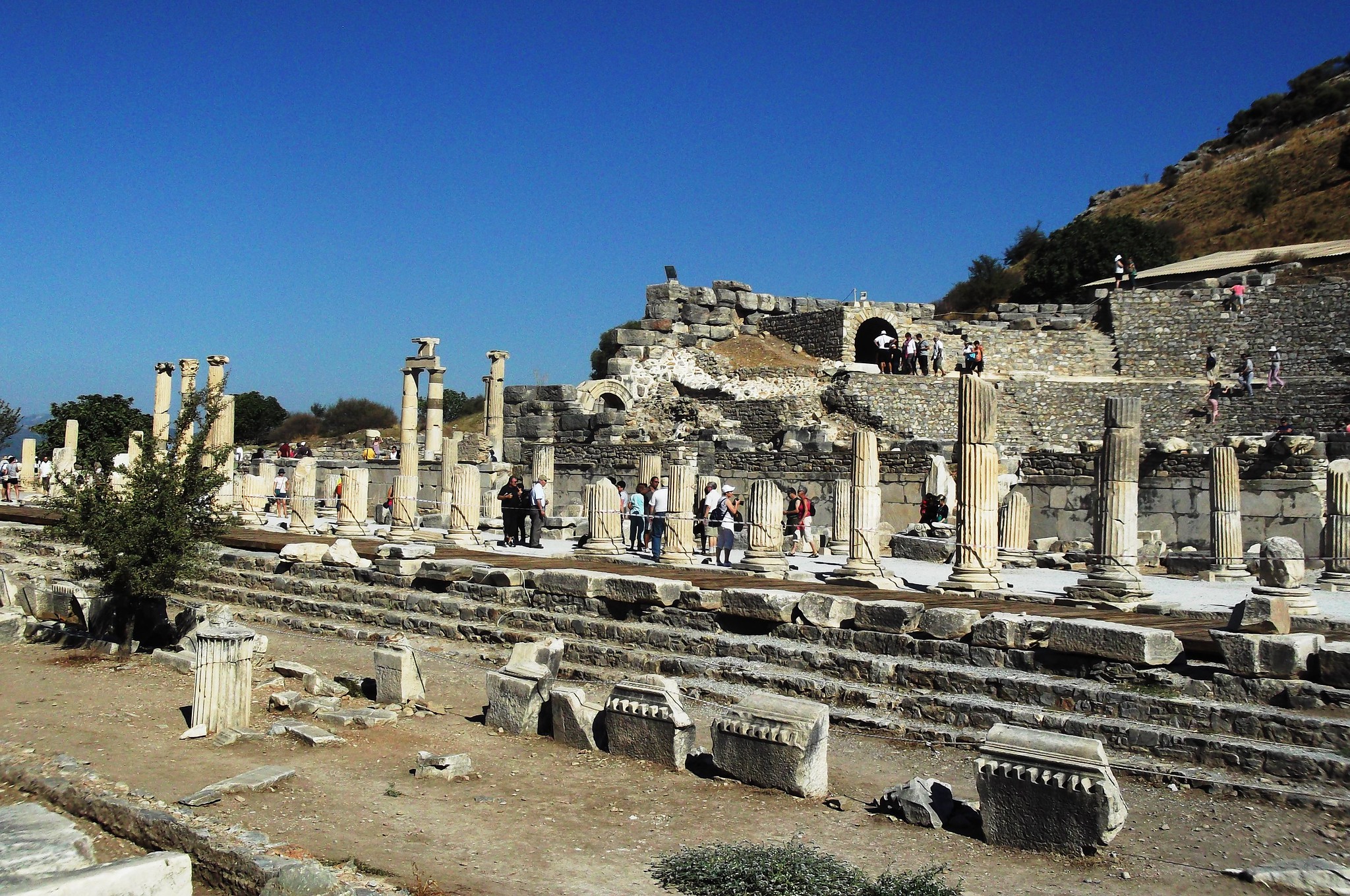 streets of ephesus image, streets of ephesus photo, streets of ephesus picture