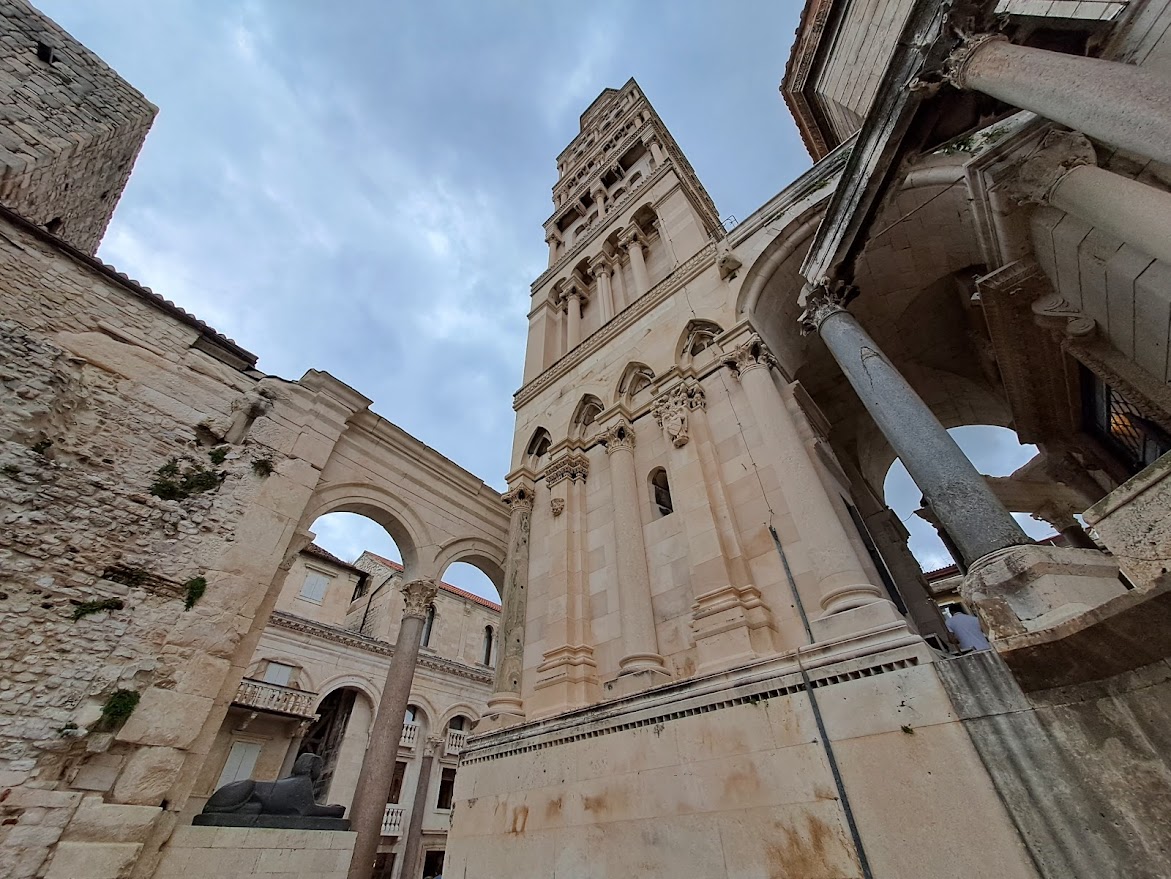 St Domnius cathedral bell tower Split