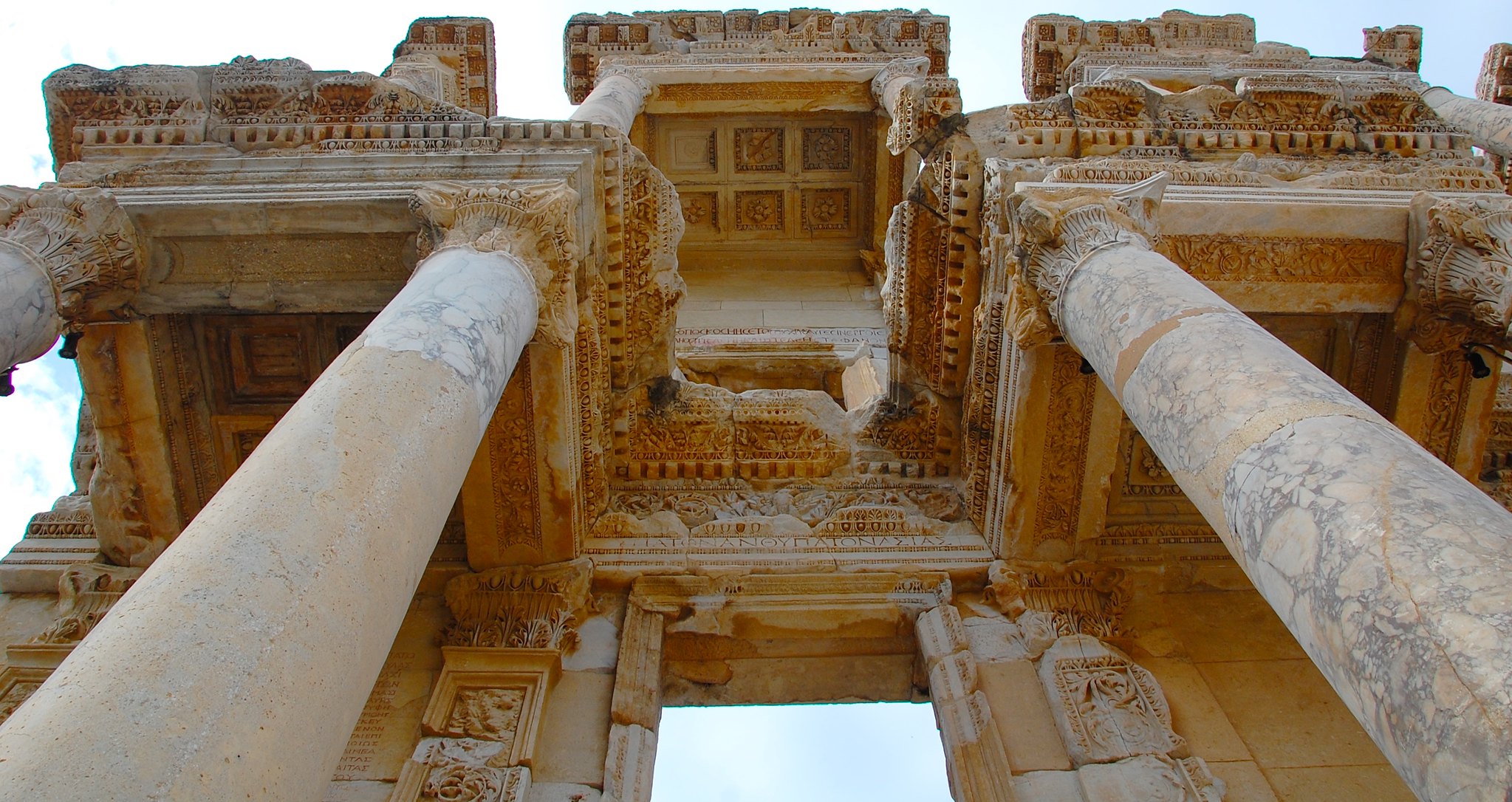 ephesus turkey library photo, ephesus turkey library image, ephesus turkey library picture