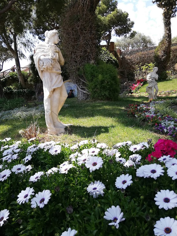Augustus Gardens in the town f Capri