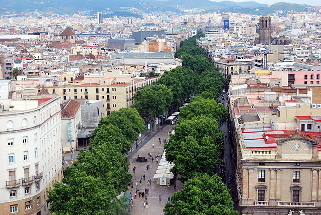 Barcelona panorama