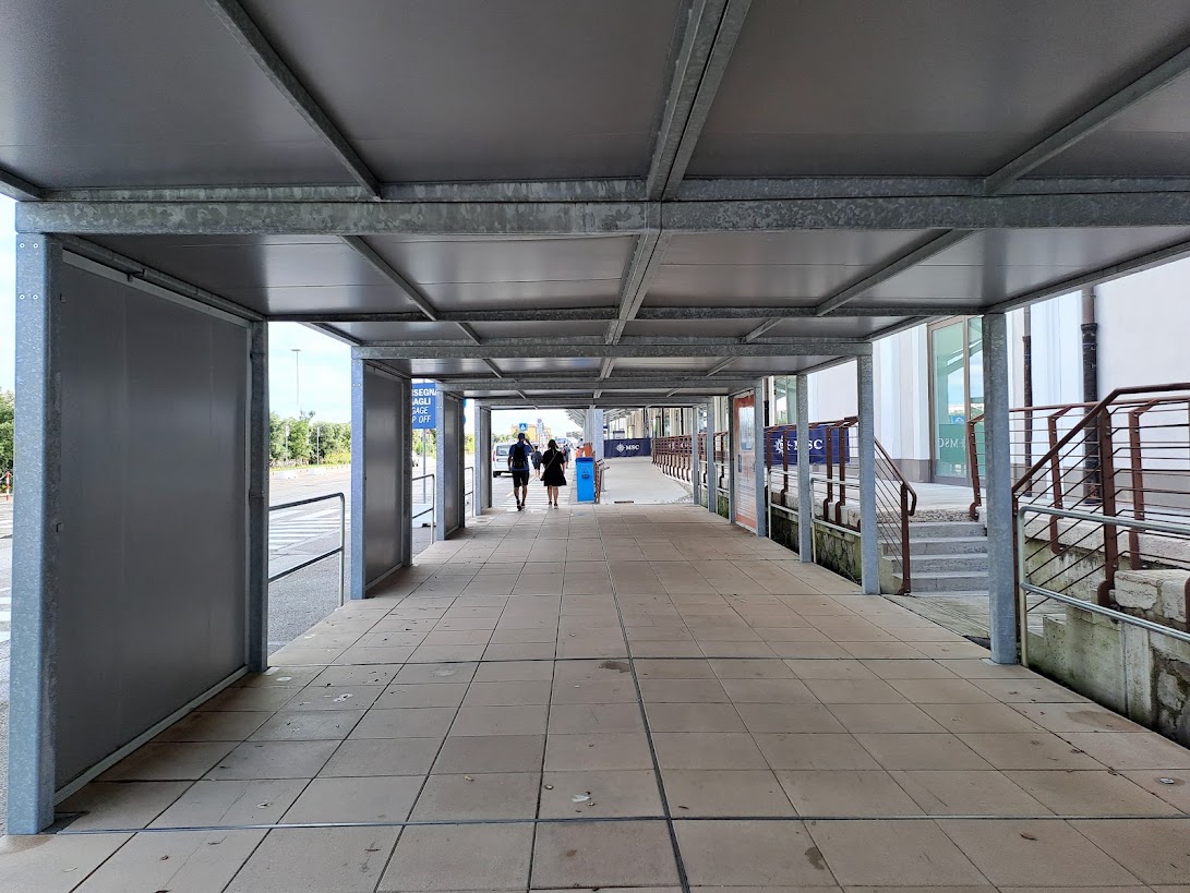 Stazione Marittima walkway