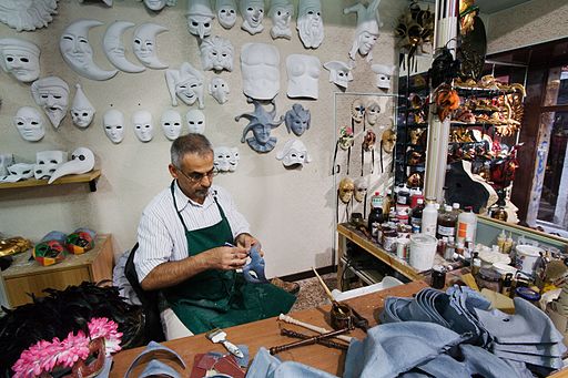 venice mask workshop