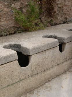 ephesus latrines image, ephesus public toilets