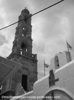 lindos panagias church