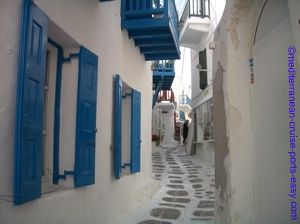 mykonos village photo, mykonos chora, mykonos hora