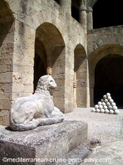 images of rodes archaeology museum, picture from rhodes greece