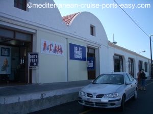 rhodes pier, rhodes dock, rhodes cruise terminal