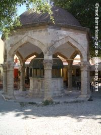 rhodes fountain picture, rhodos pictures, rodos