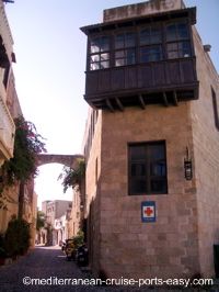 old architecture rhodes, old buildings rhodes