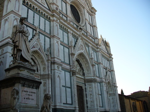 santa croce church images, santa croce facade photos